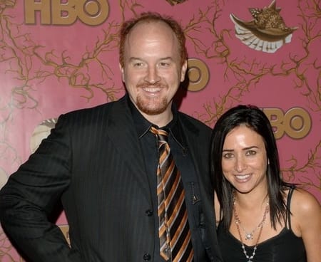 Comedian, Louis C.K. dated his co-star, Pamela Adlon
